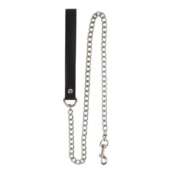  Leather Leash Smooth Black, ,  93 