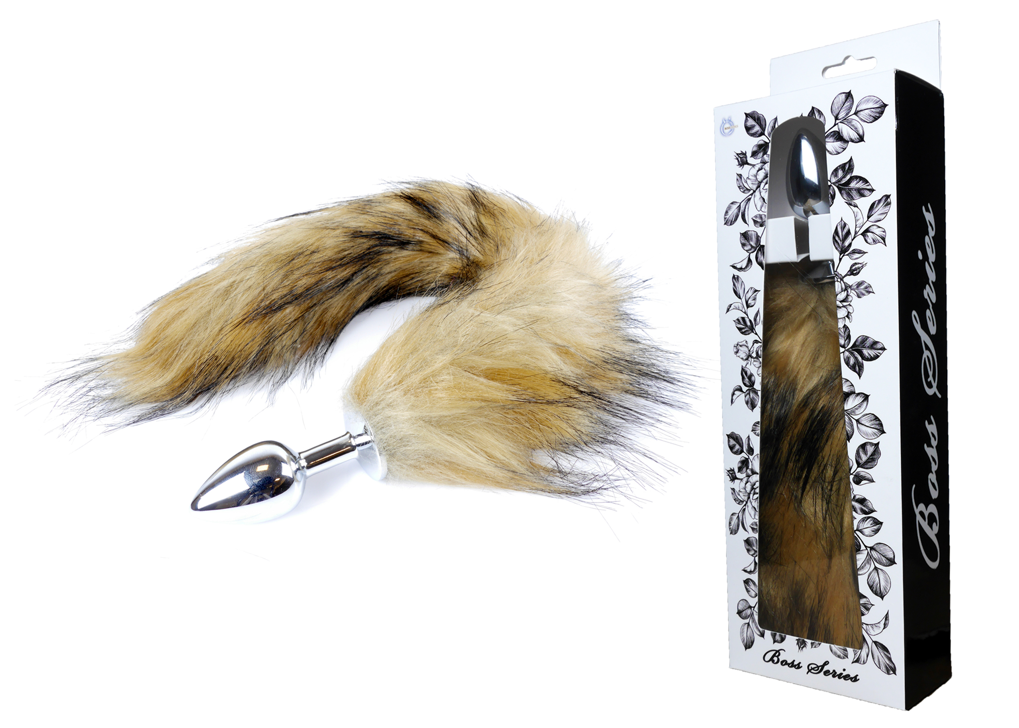   Fox TAIL Brown XL  , 6,5  2,7 