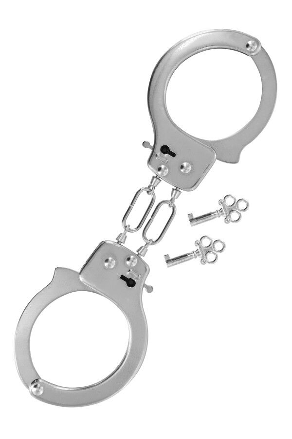    Fetish Tentation Soft adjustable metal wrist cuffs