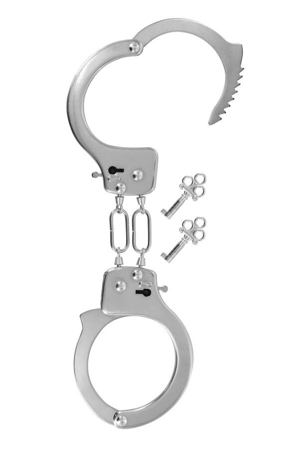    Fetish Tentation Soft adjustable metal wrist cuffs