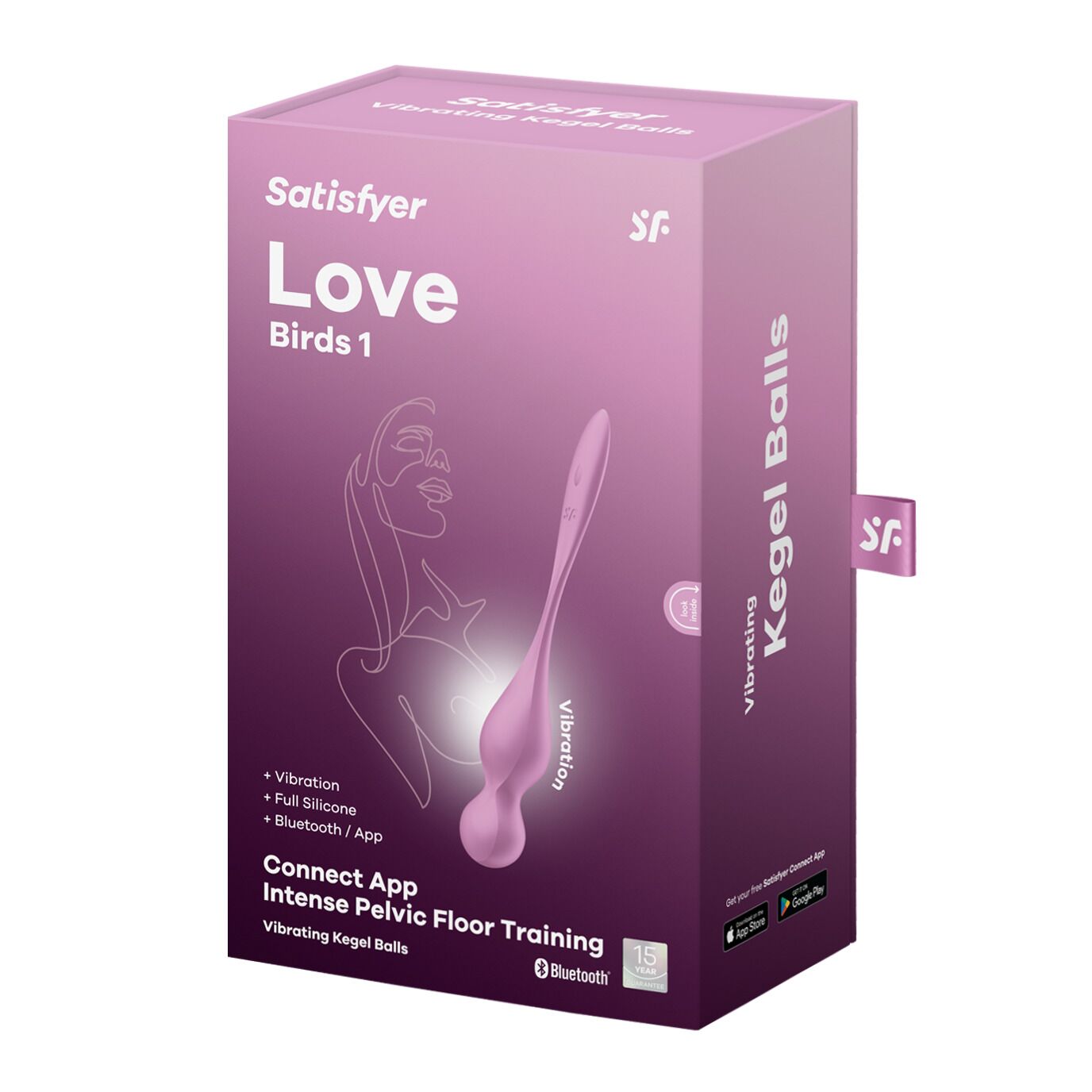   -   Satisfyer Love Birds 1 Connect App Pink, 78 