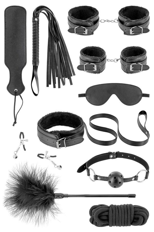   BDSM Fetish Tentation SM Bondage Box in vegan leather, 10 , 