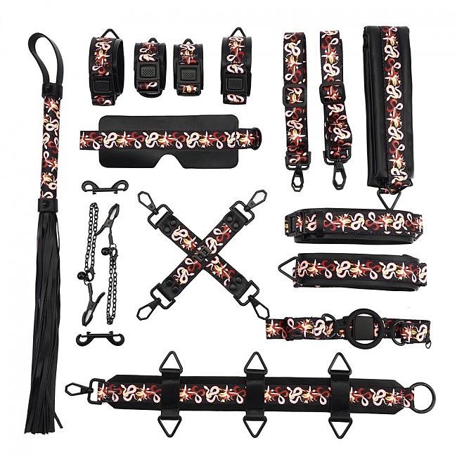 - LOCKINK The Flowering Serpent Bondage Set, 12 