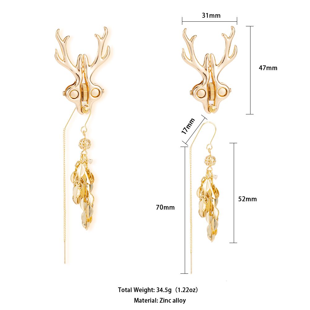    LOCKINK SEVANDA Stag Adjustable Nipple Clamps Set, 