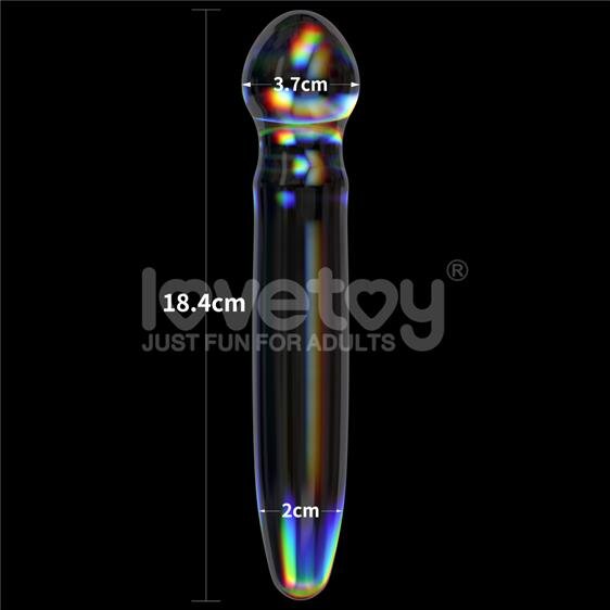    Twilight Gleam Glass Dildo Prism Glass,  , 18,4  2-3,7 