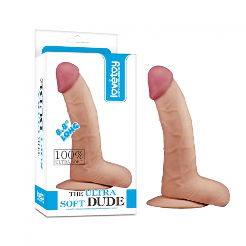    The Ultra Soft Dude Flesh 8.8 LoveToy,  20  5 