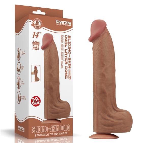      Sliding-Skin Dual Layer Dong 14» Brown, 36  6,6 