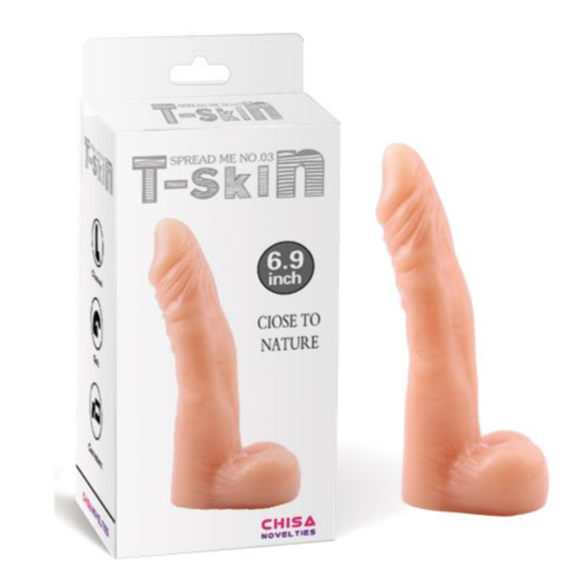 -   T-Skin Spread Me No.03 Dildo 6.9 Chisa, 17,7  3,5 