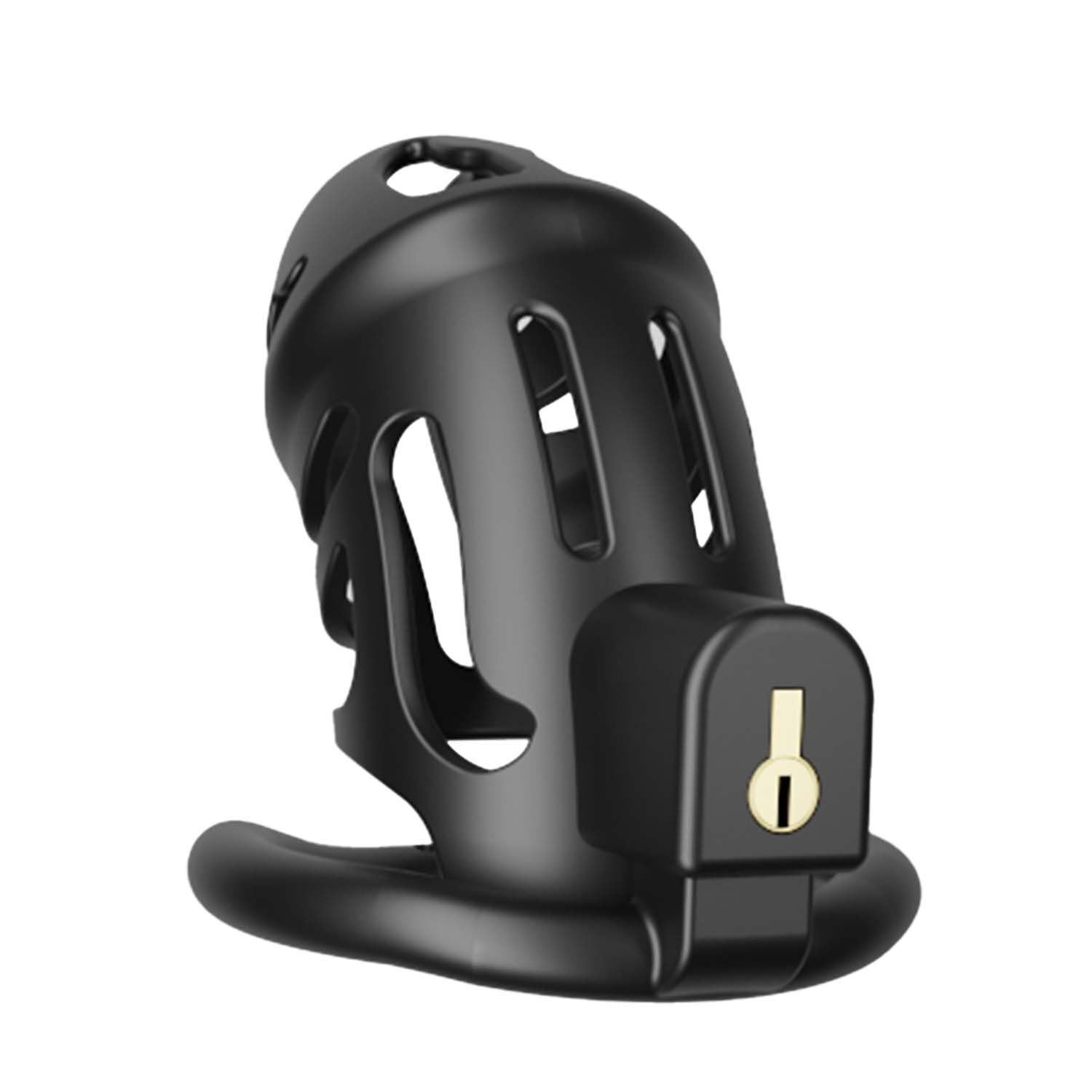    LOCKINK SEVANDA Plastic Penis Chastity Cage — Black ( )