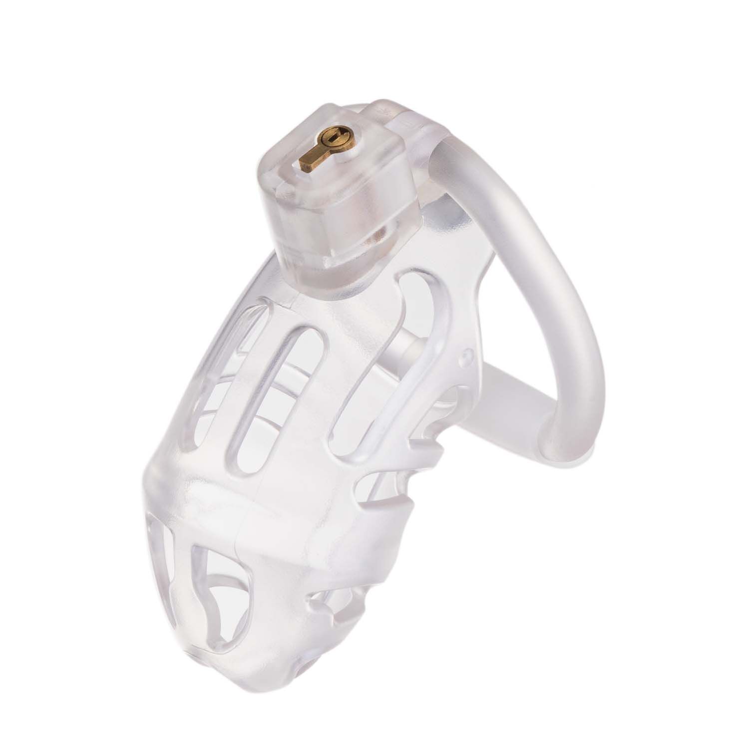    LOCKINK SEVANDA Plastic Penis Chastity Cage — Transparent ( )