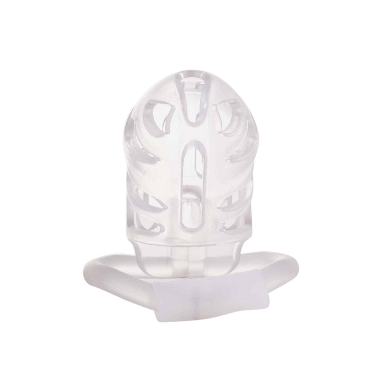    LOCKINK SEVANDA Plastic Penis Chastity Cage — Transparent ( )