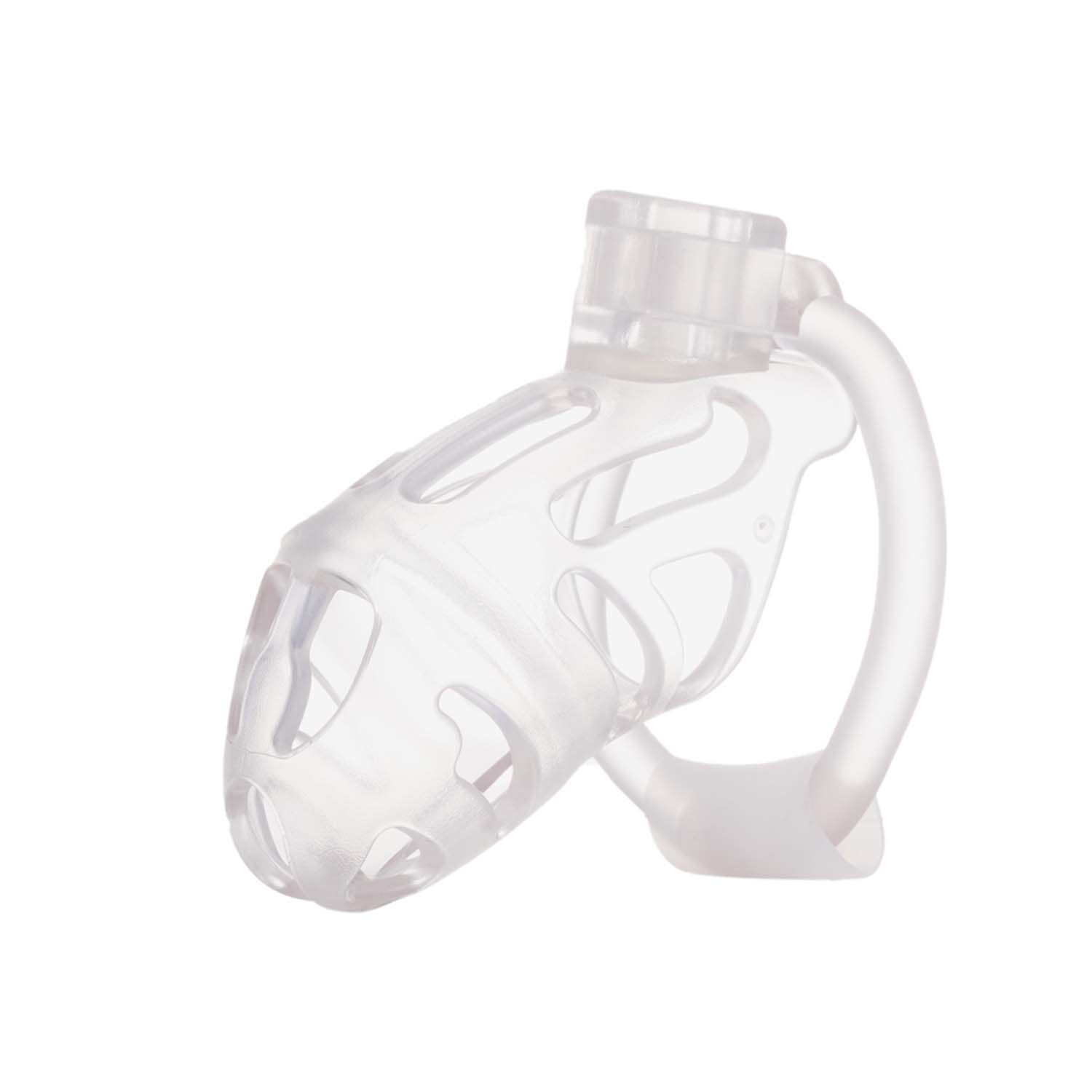    LOCKINK SEVANDA Plastic Penis Chastity Cage — Transparent ( )