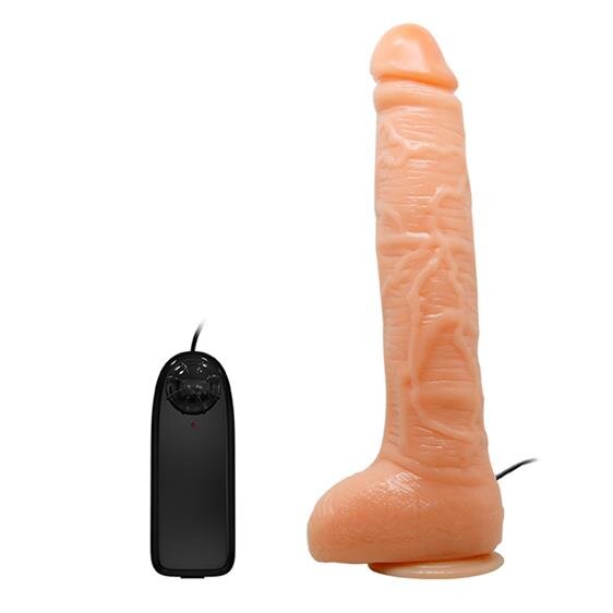   Beautiful Encounter Dick Vibrator Flesh  , 28  4,2 