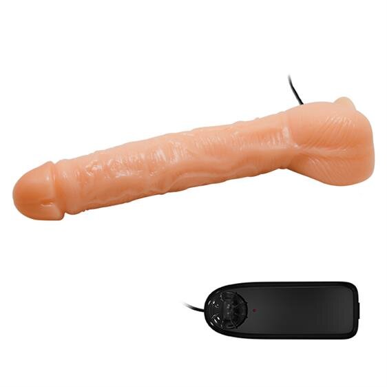   Beautiful Encounter Dick Vibrator Flesh  , 28  4,2 