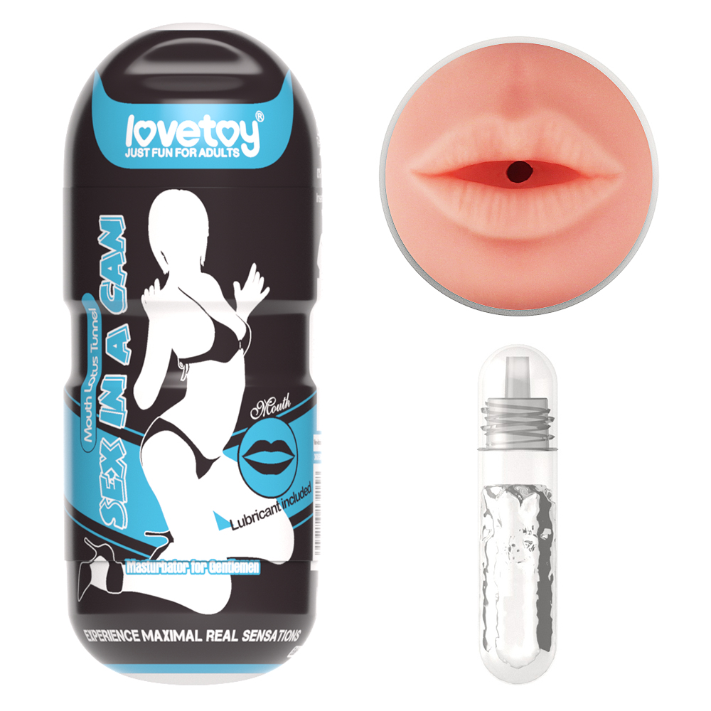 -   Sex In A Can Mouth Stamina Tunnel LoveToy, 