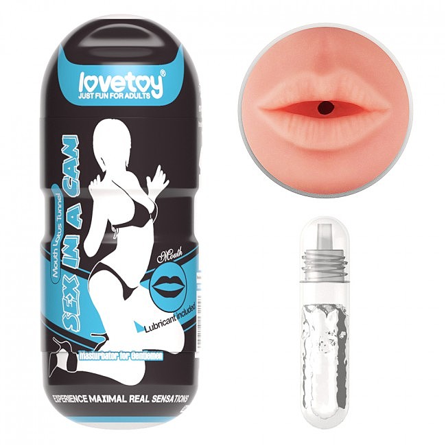 -   Sex In A Can Mouth Stamina Tunnel LoveToy, 