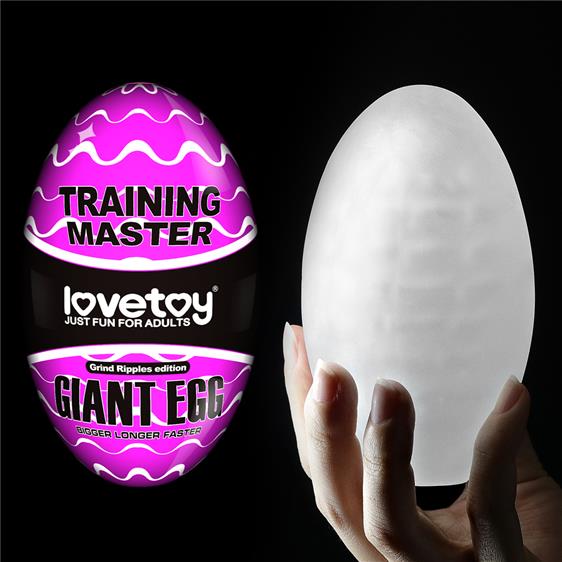 - Traning Master Giant Egg Masturbator Purple LoveToy, 12  7 