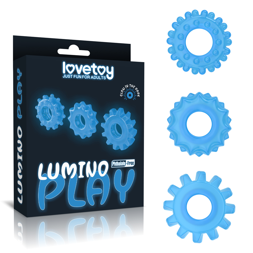    Lumino Play Penis Ring LoveToy,     3 