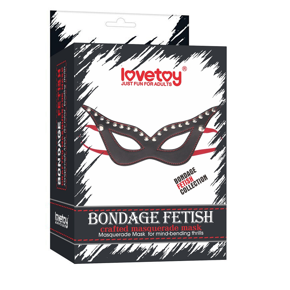   Bondage Fetish Masquerade Mask LoveToy PU , 