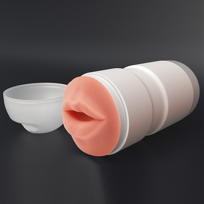     Sex In A Can Mouth Stamina Tunnel Vibrating LoveToy, 16  6,5 