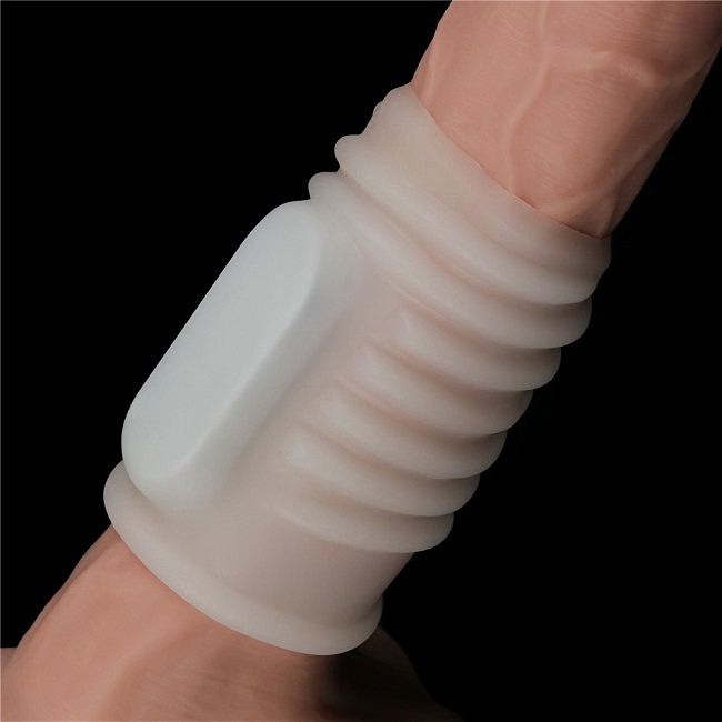    Vibrating Spiral Knights Ring White LoveToy, 1  