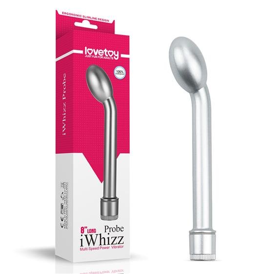  G- iWhizz Probe G Spot 8 Silver LoveToy, 21  3,5 