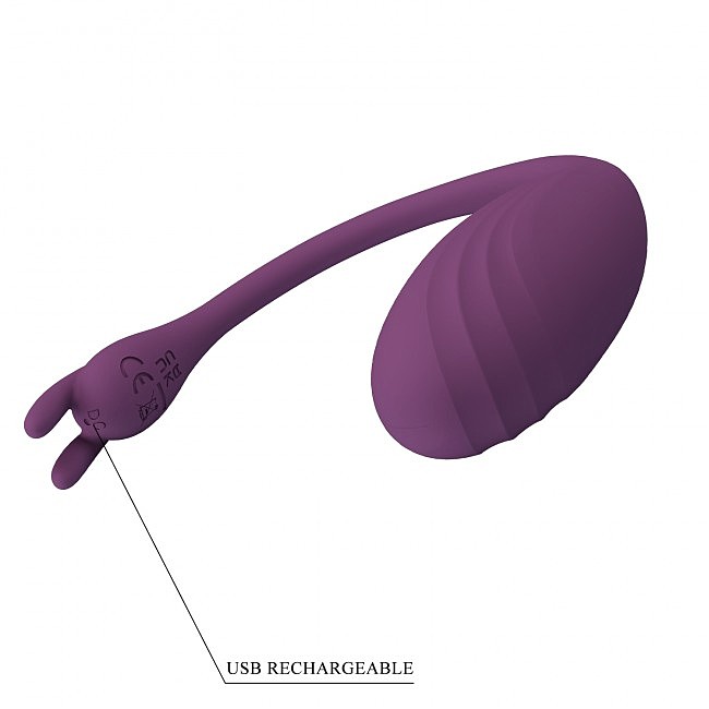  Pretty Love Catalina Stimulator Dark Purple, 12  