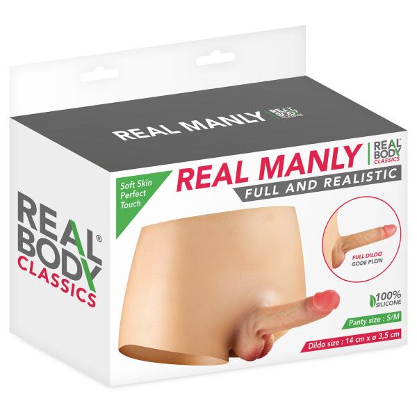    Real Body Real Manly full and realistic  S/M, 14  3,5 