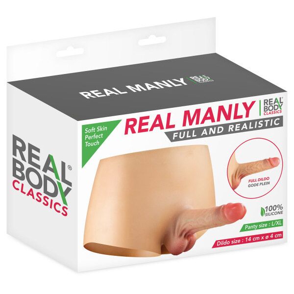   Real Body Real Manly full and realistic  L/XL, 14  4 