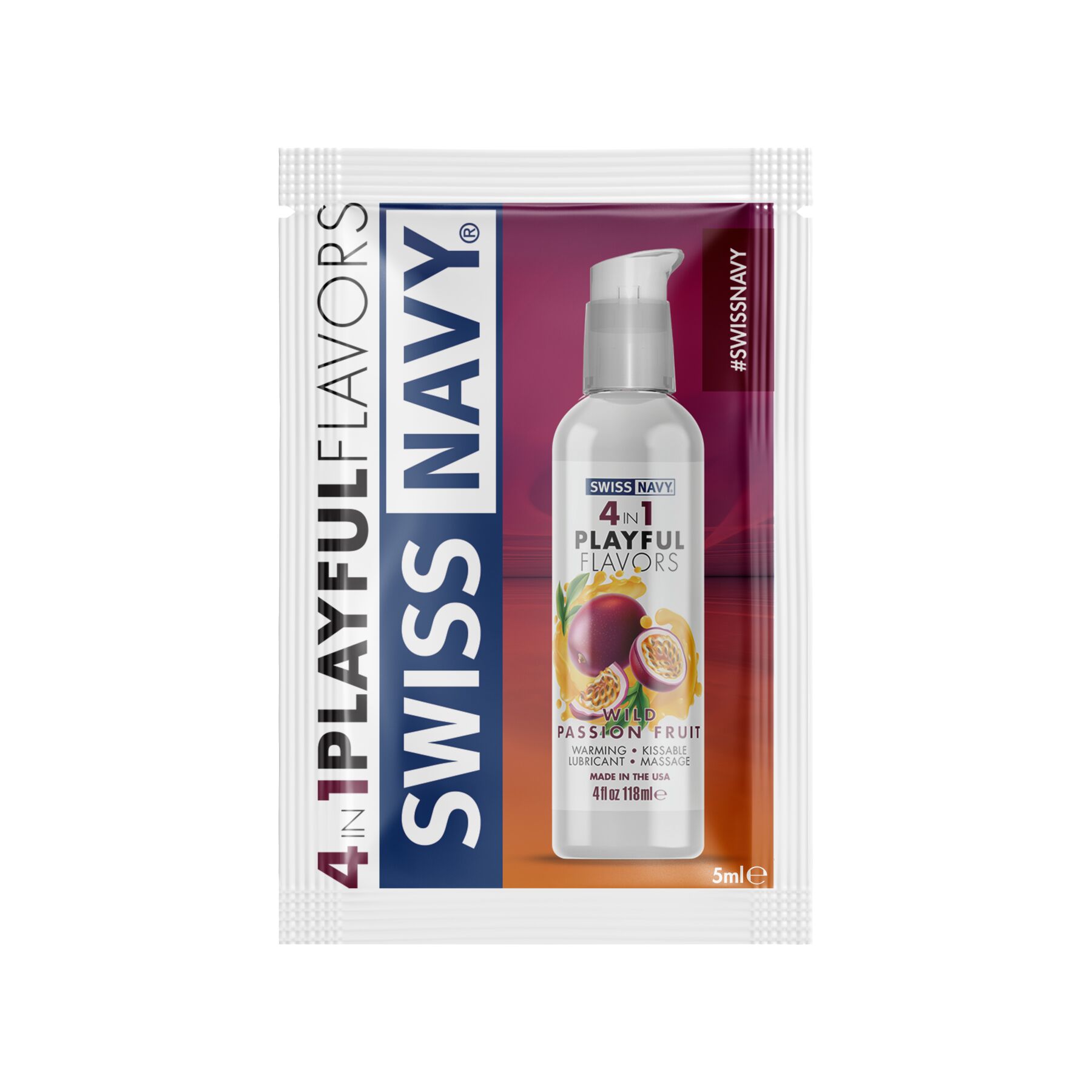   Swiss Navy 4 in 1 Wild Passion Fruit,  ,  , 5 