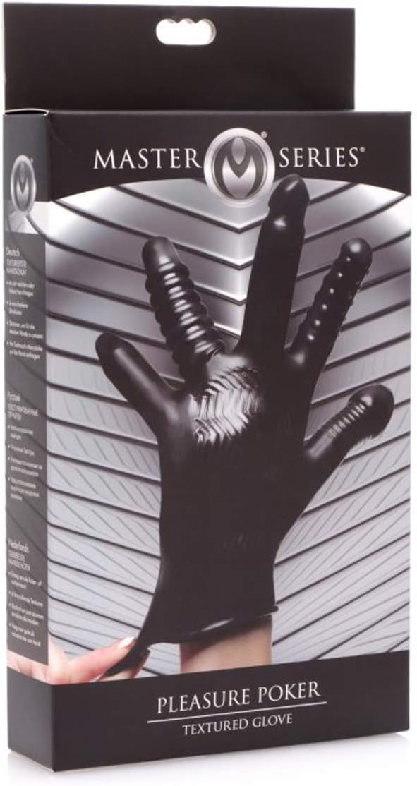 Master Series Pleasure Poker Textured Glove  