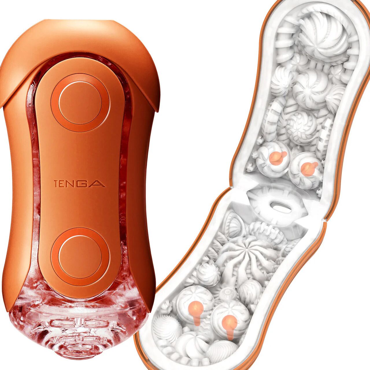   Tenga Flip Orb Sunset Orange,       