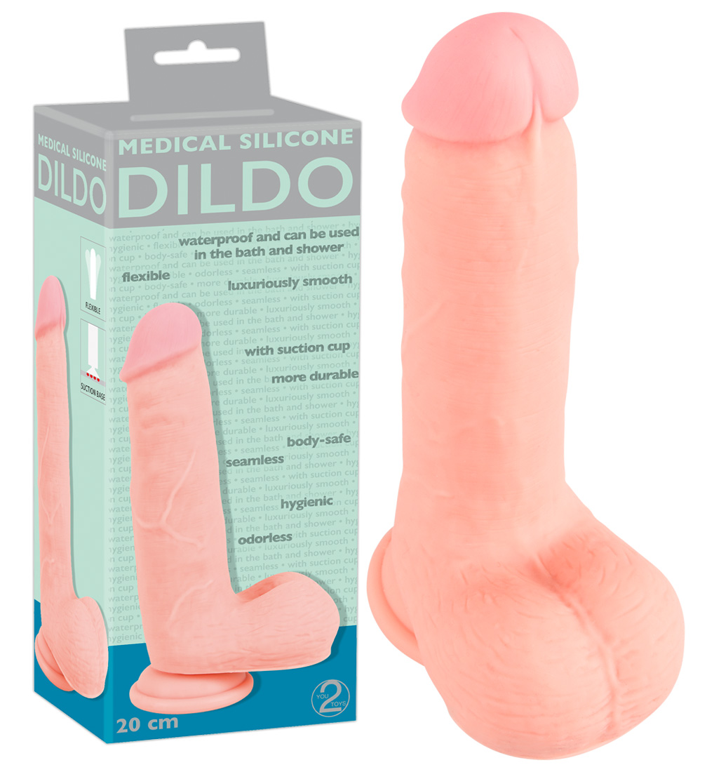 	   You2Toys Medical Silicone Dildo, 20  4,4 