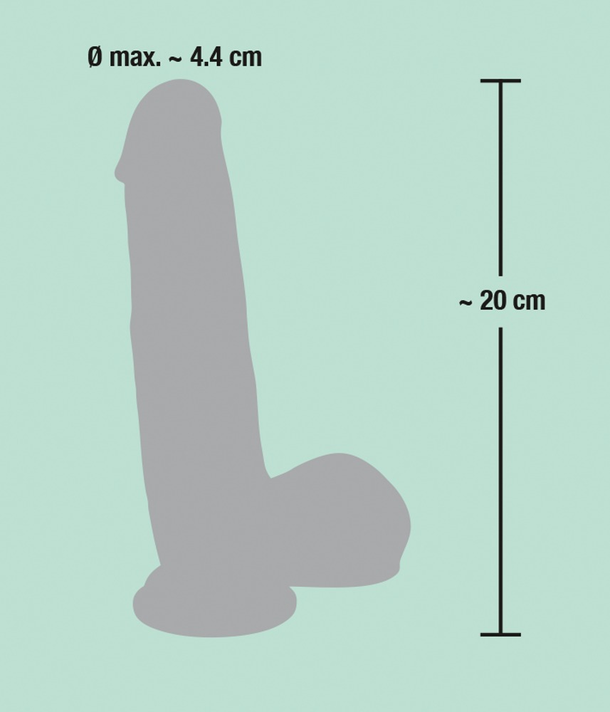 	   You2Toys Medical Silicone Dildo, 20  4,4 