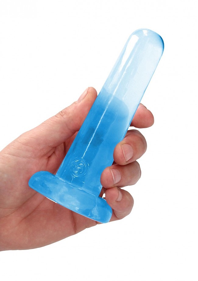   Non Realistic Dildo with Suction Cup Blue, 13,5  3 