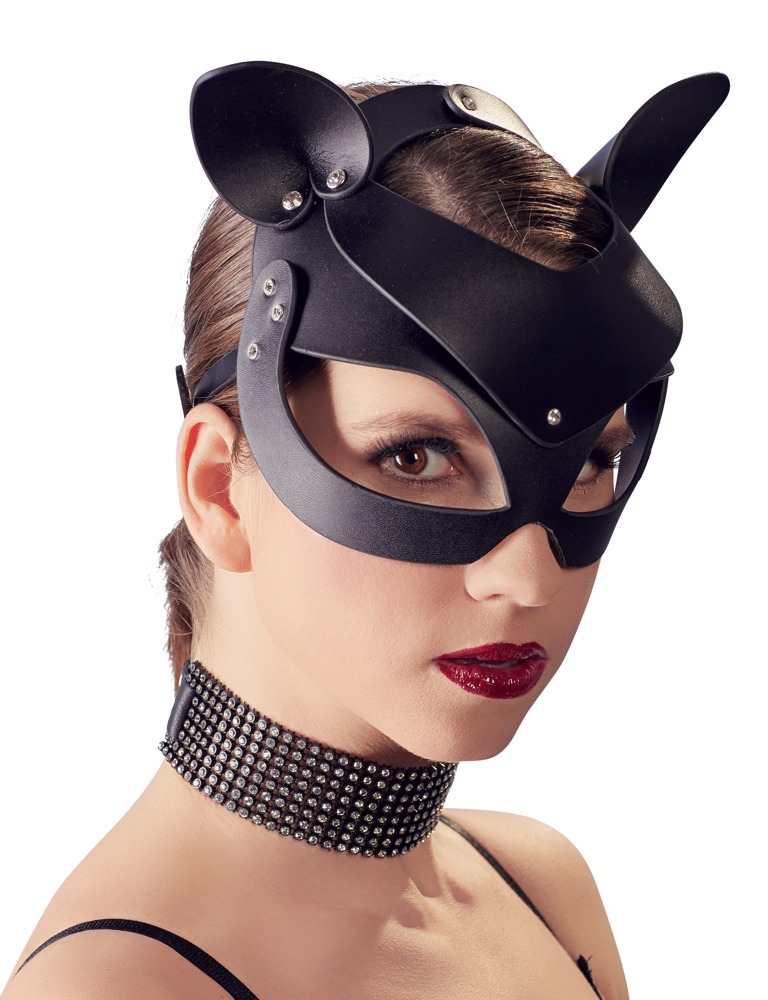   2492725 Bad Kitty Cat Mask Black,  