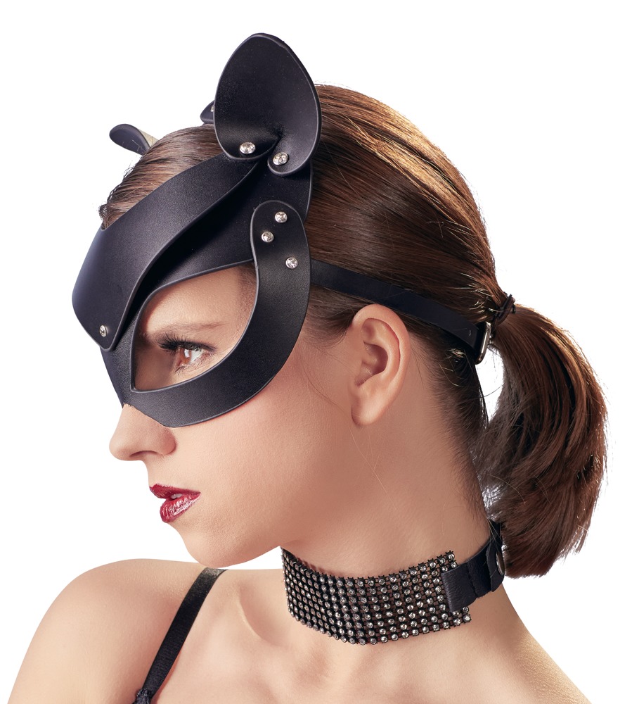   2492725 Bad Kitty Cat Mask Black,  