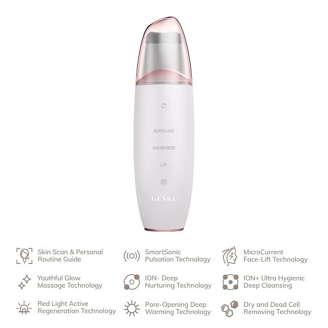         GESKE MicroCurrent Skin Scrubber&Blackhead Remover 91 starlight