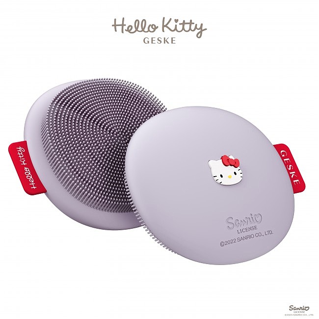    GESKE Facial Brush 31 by Hello Kitty purple