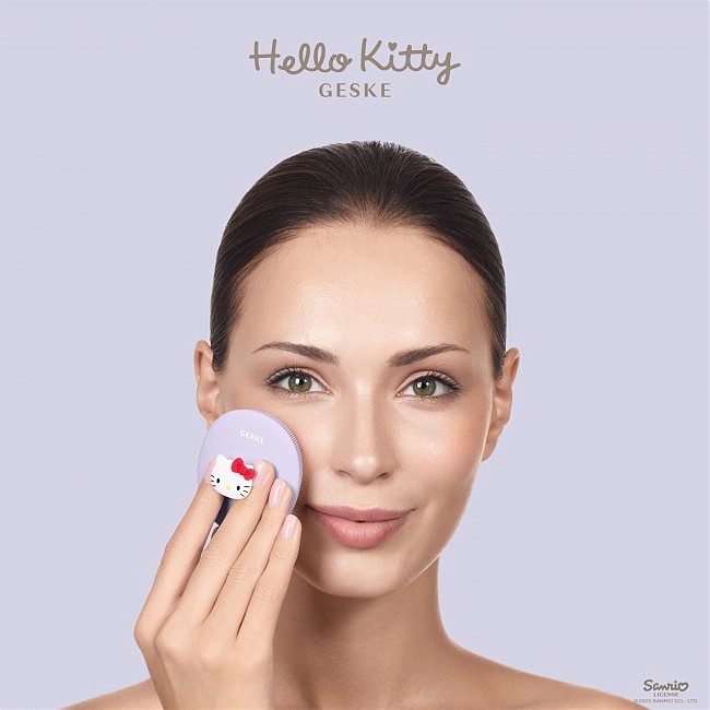    GESKE Facial Brush 31 by Hello Kitty   purple