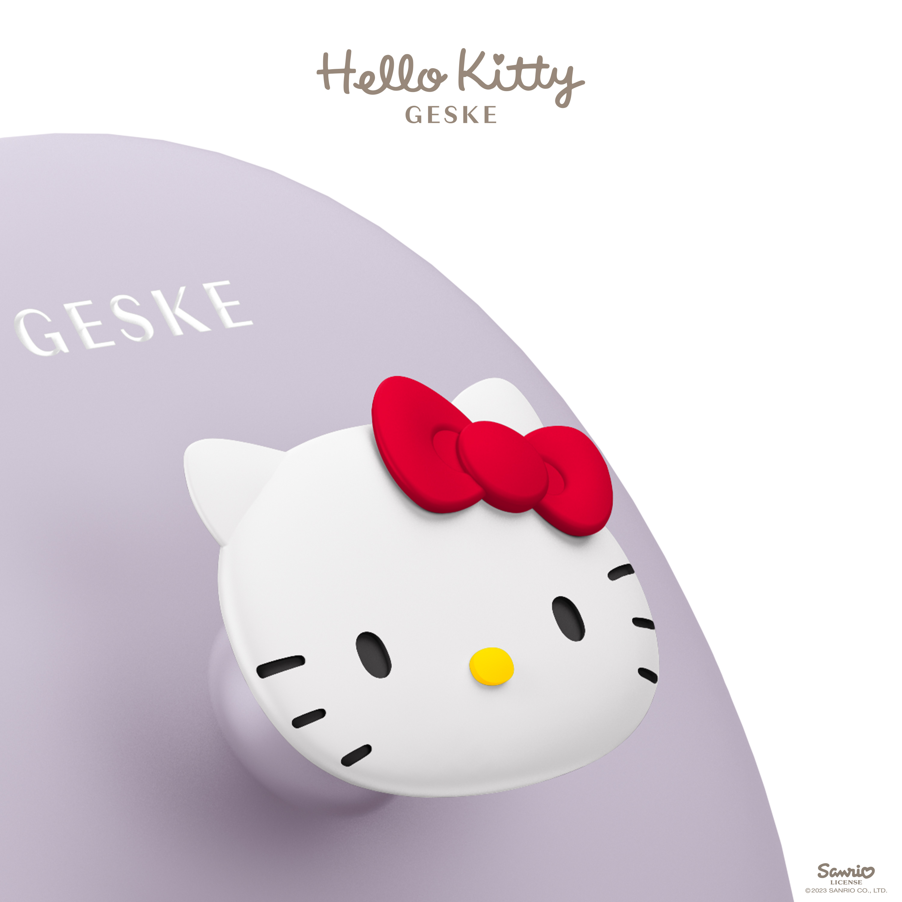    GESKE Facial Brush 31 by Hello Kitty   purple