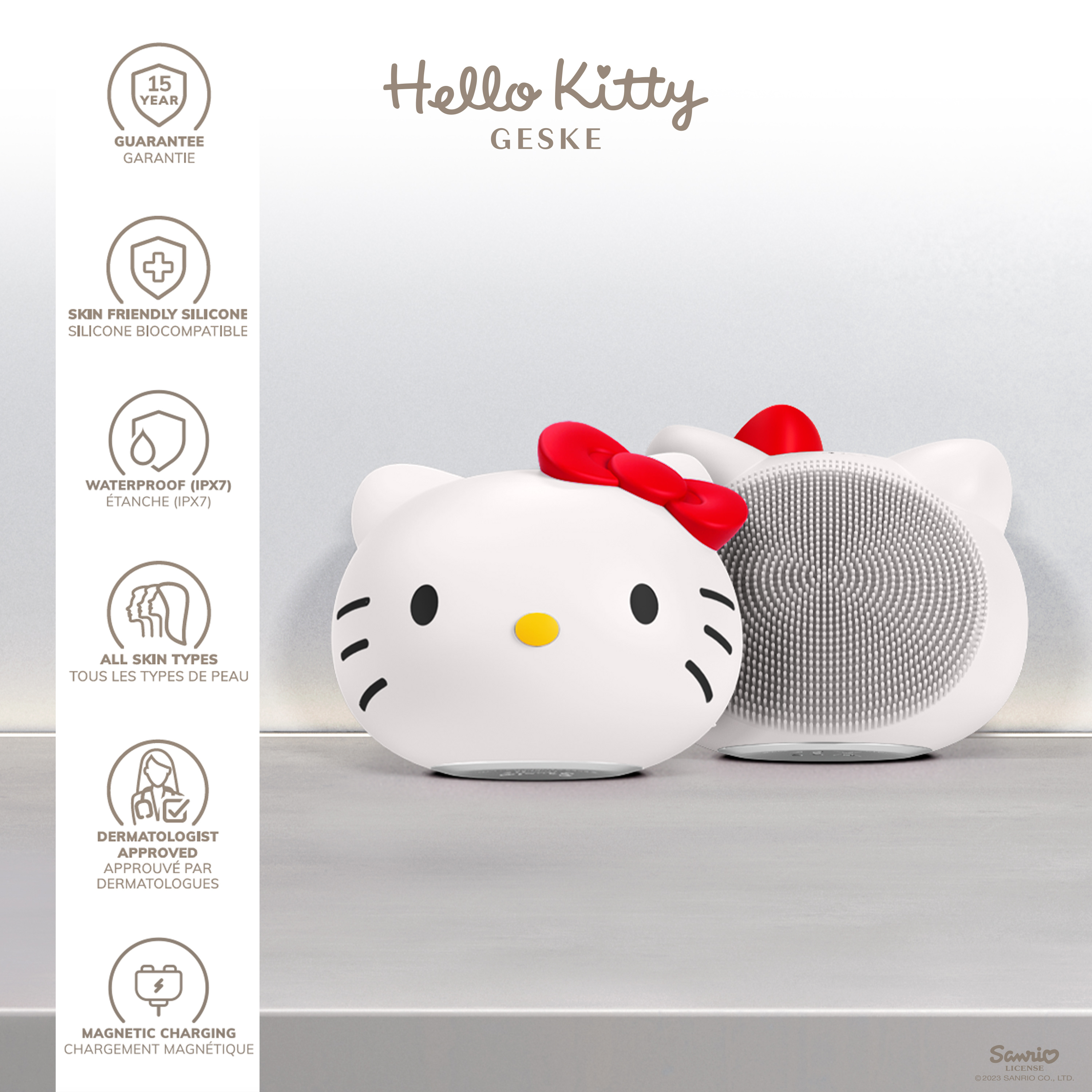     GESKE Sonic Facial Brush 41 by Hello Kitty