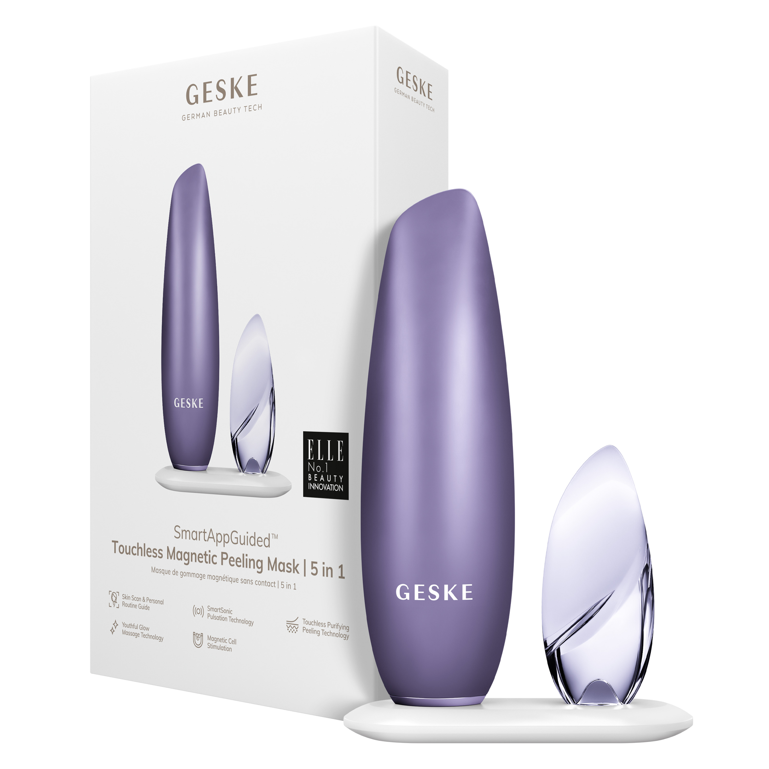   - GESKE Touchless Magnetic Peeling Mask 51 purple