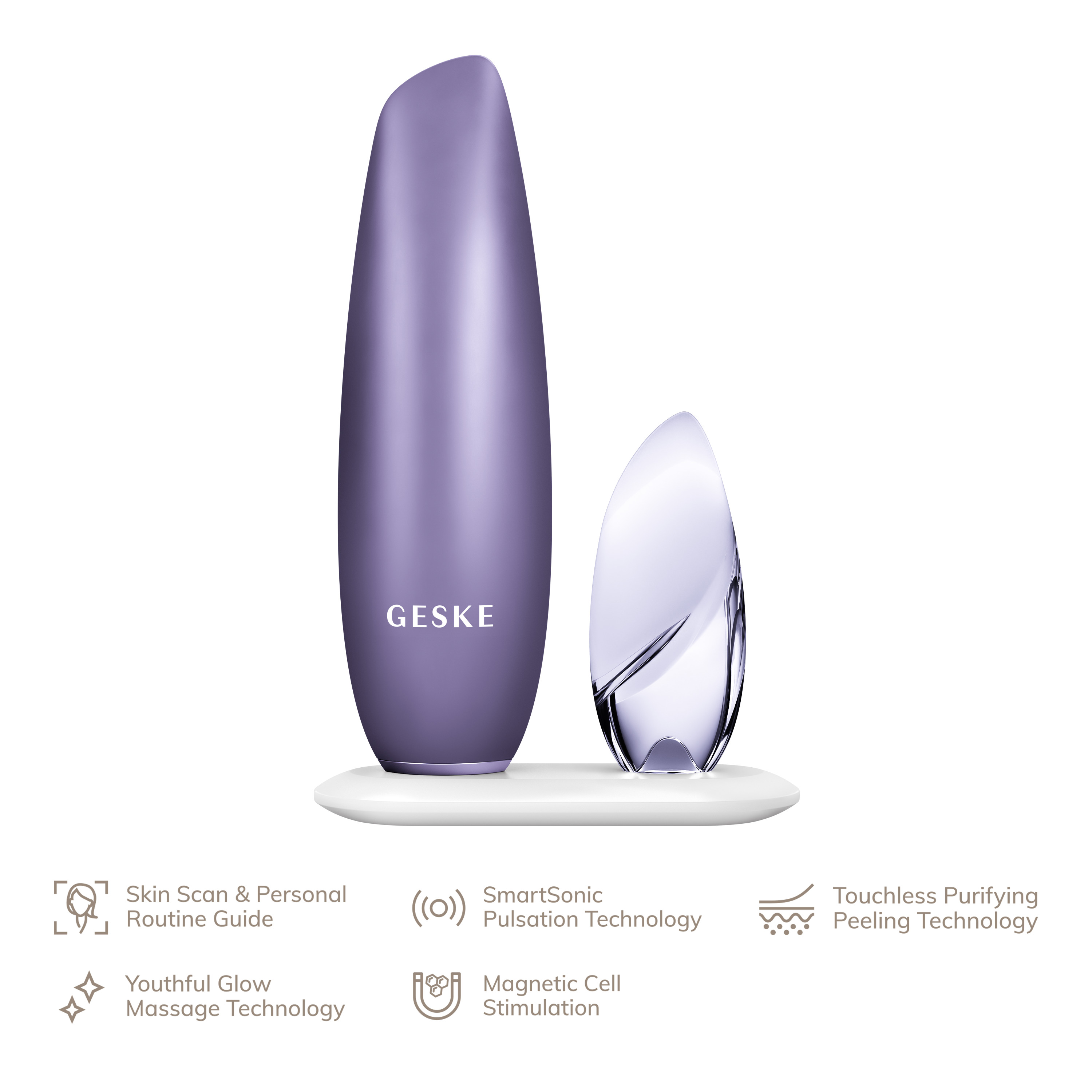   - GESKE Touchless Magnetic Peeling Mask 51 purple