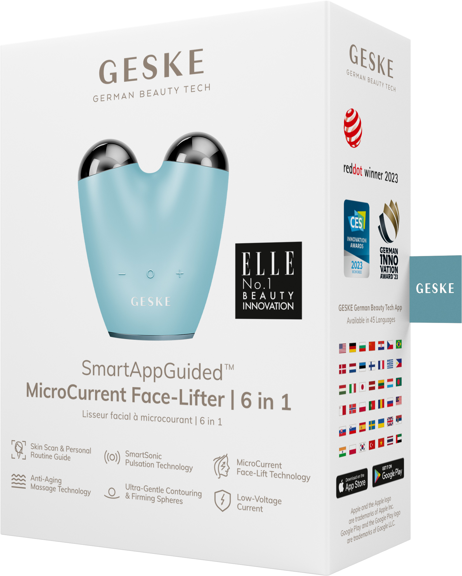    GESKE MicroCurrent Face-Lifter 61 turquoise