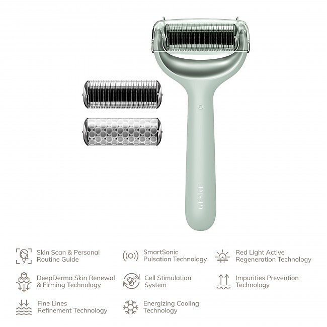         GESKE MicroNeedle Face&Body Roller 81 green