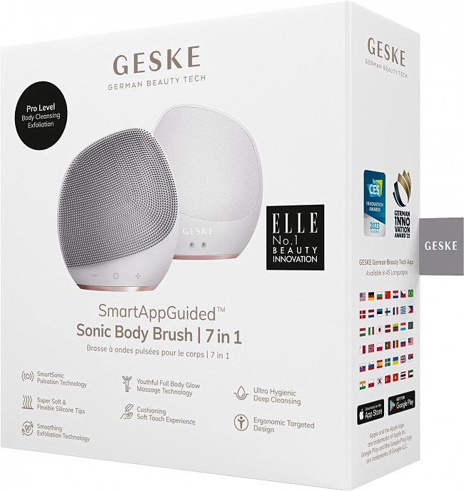        GESKE Sonic Body Brush&Intensive Exfoliator 71 starlight