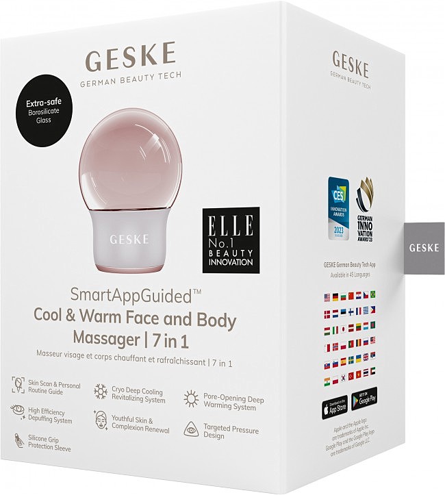      GESKE Cool&Warm Face and Body Massager 71 starlight