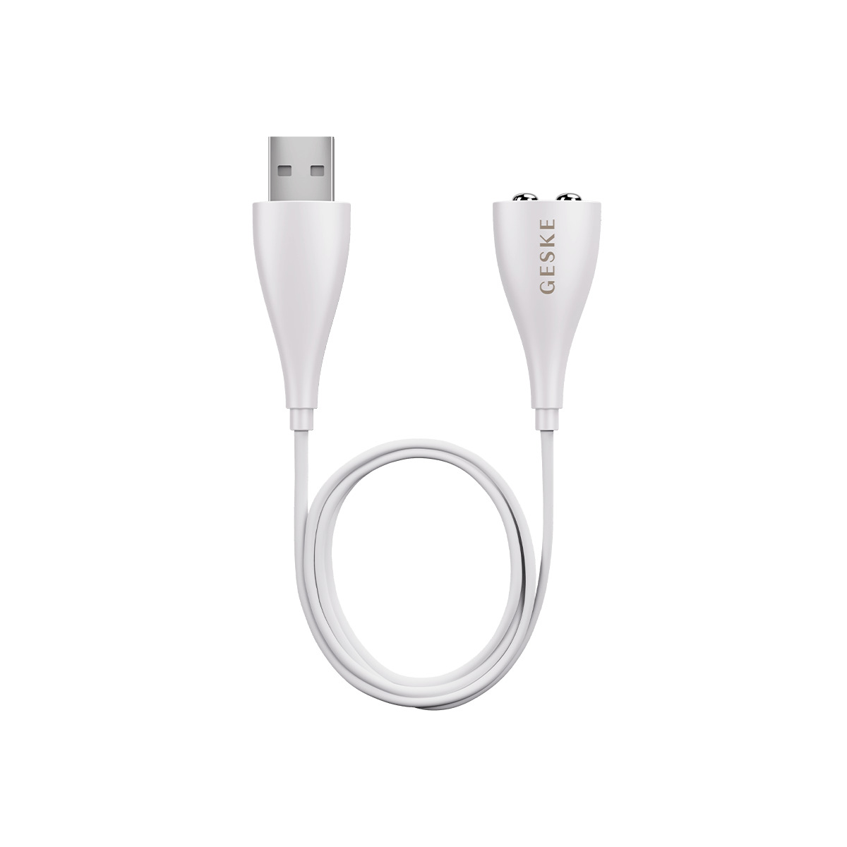  USB  GESKE Magnetic USB Cable white