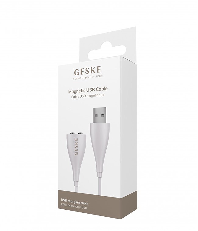  USB  GESKE Magnetic USB Cable white